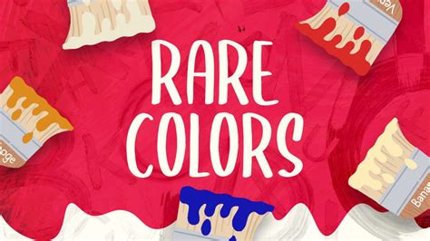 20 Rare Colors Youve Never Heard Of