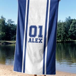 Personalized Sport Beach Towel, Custom Team Beach Towel, Custom Sport Beach Towel, Custom Beach ...