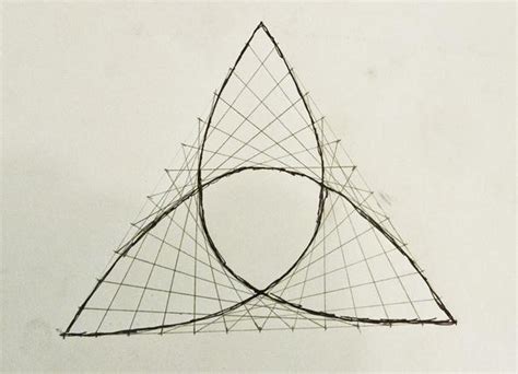 How To Create Parabolic Curves Using Straight Lines Math Craft