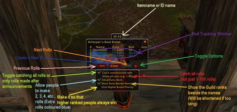 Raid Roll With Epgp Support Roll Tracker And Loot Tracker World Of