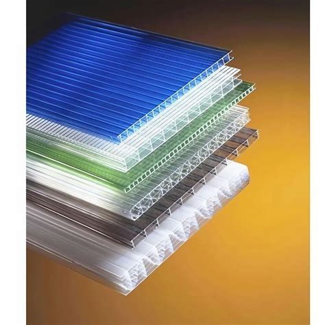 Transparent Danpalon Multicell Polycarbonate Sheet Mm At Sq Ft