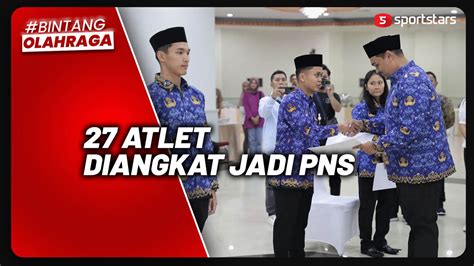 Atlet Berprestasi Resmi Dilantik Menpora Dito Jadi Pns Terbanyak