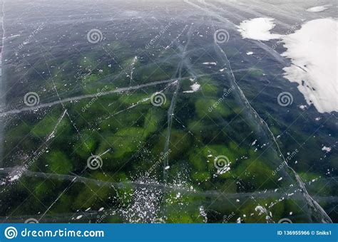 Transparent Ice of Lake Baikal Stock Photo - Image of glacier, winter ...