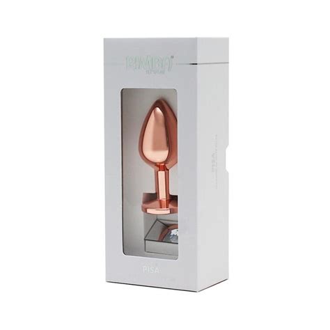 Plug Anal Con Joya Pisa Rose Gold Sexcalofrios