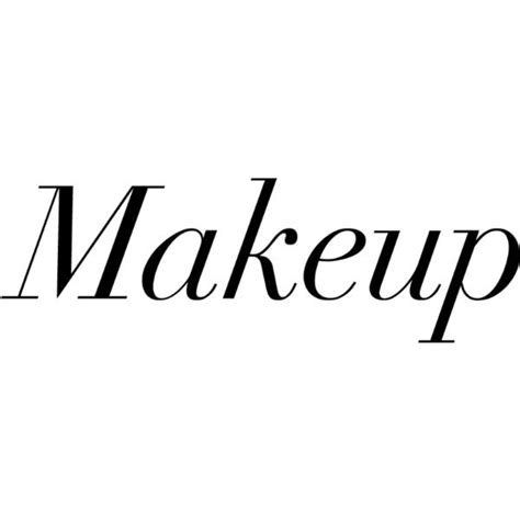 Makeup Text Wort Hostessen Schminken