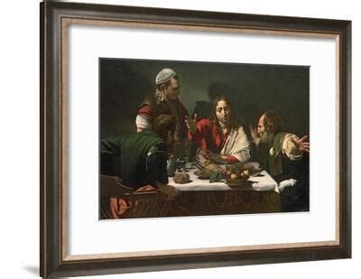 The Supper at Emmaus, 1601 Giclee Print by Caravaggio | Art.com