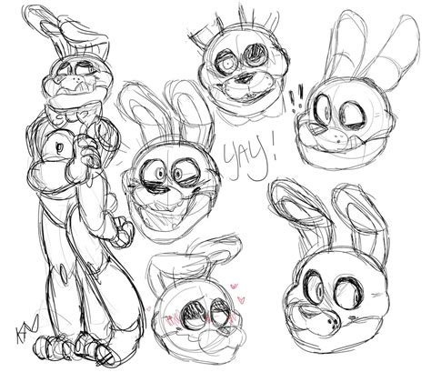 How To Draw Fnaf Animatronics Drawing Word Searches