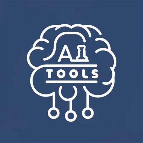 LOGO Design For AI Tools Modern BrainInspired Logo With AI TOOLS