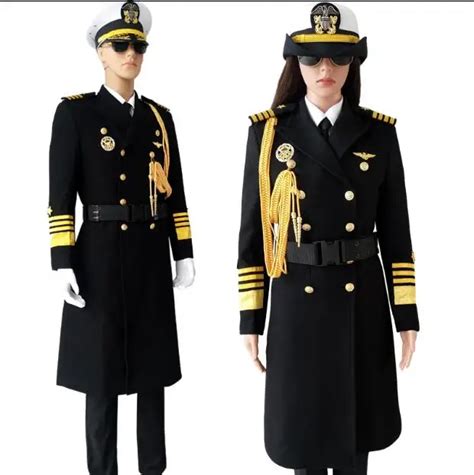 Kapit N Marine Uniform Woll Mantel Winter Jacke M Nner Lange Uniform