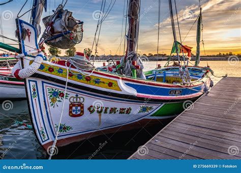 Varino Boat Em Moita Portugal Imagem De Stock Editorial Imagem De