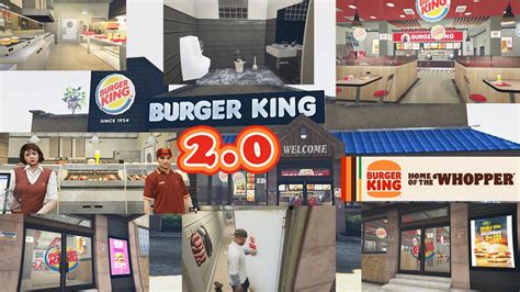 MLO Burgershot To Burger King YMAP Addon GTA5 Mods