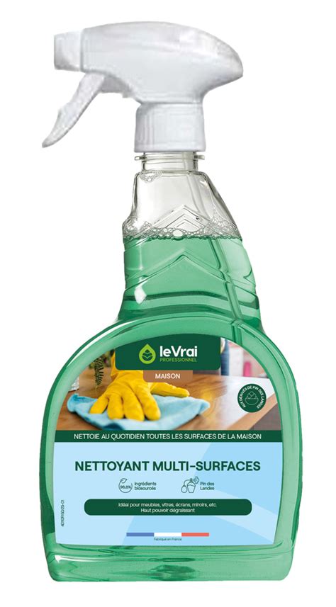 Nettoyant Multi Surfaces Pulvérisateur 750ml LE VRAI DOD