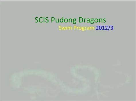 PPT - SCIS Pudong Dragons PowerPoint Presentation, free download - ID ...