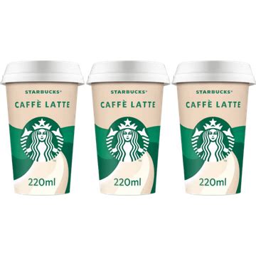 Starbucks Chilled Coffee Caff Latte Ijskoffie X Ml Bestellen Jumbo