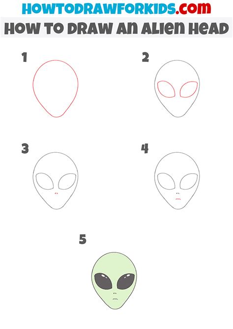 Simple Alien Drawing