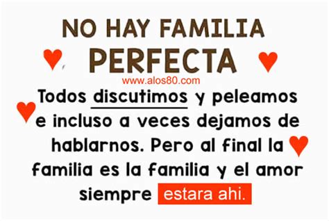 Frases Bonitas No Hay Familia Perfecta Hoymusicaromantica