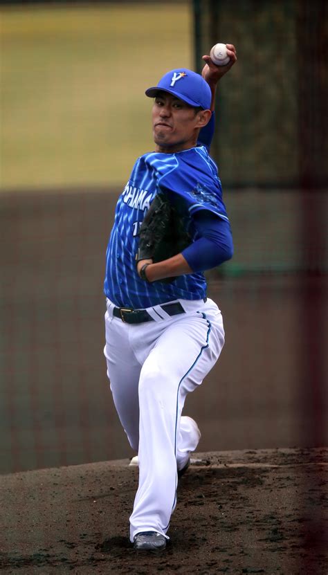 Dena井納がシート打撃初登板 1位森ら若手斬り プロ野球写真ニュース 日刊スポーツ