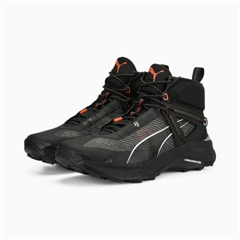 Zapatillas De Senderismo Para Hombre Explore Nitro Negro Puma