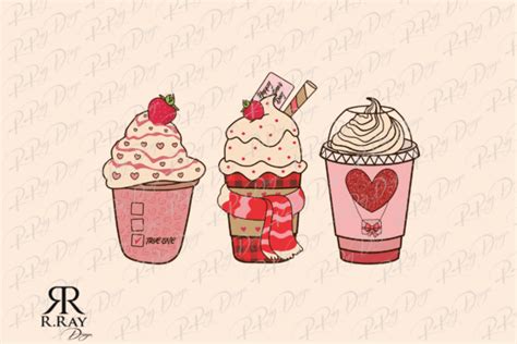 Happy Valentine S Day Coffee Sublimation Graphic By R Ray Design