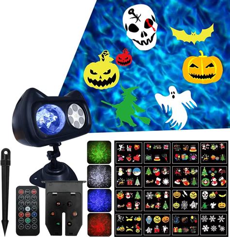 FCXJTU Halloween Christmas Projector Lights Outdoor Holiday Review - cathieschristmasshop.com