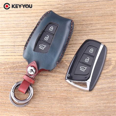 Aliexpress Buy KEYYOU New Leather Remote Key Shell Cover For