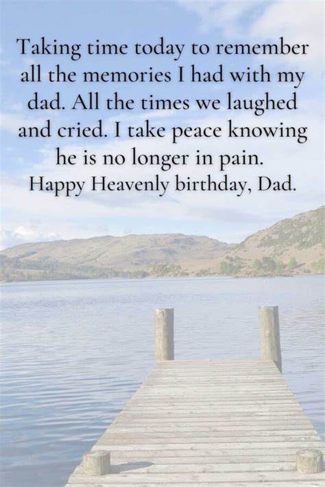 63 Happy Birthday Dad In Heaven Quotes - Darling Quote