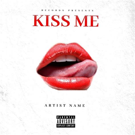 Kiss Me Trap Mixtape Cover Art Template | Mixtape cover, Album artwork ...