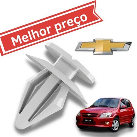 Grampo Presilha Forro Lateral Porta Chevrolet Agile Astra Celta Corsa