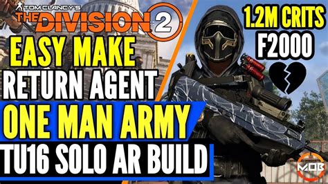 The Division Best Solo Pve Build God Mode Heartbreaker High