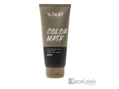 Yunsey Profesional Mask Color Grey Mascarilla De Color Gris Ml