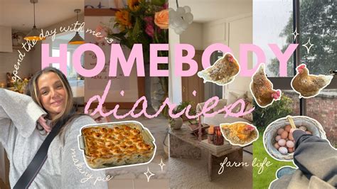 HOMEBODY DIARIES Spend The Day With Me Cosy Vlog Baking Shopping