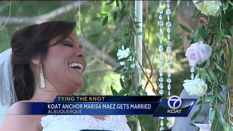 Tying The Knot Koat Anchor Marisa Maez Gets Married Youtube