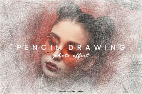 Premium Psd Pencil Drawing Photo Effect Psd