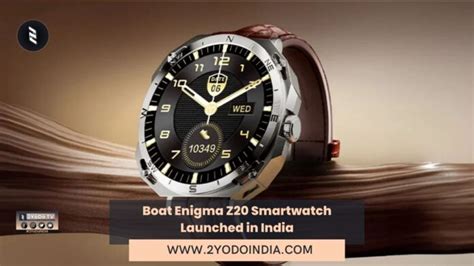 Boat Enigma Z Smartwatch Launched In India Yodoindia