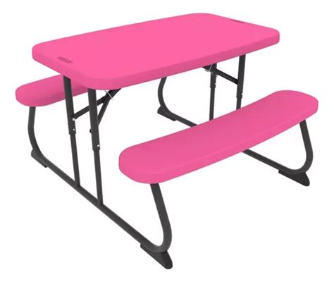 Mesa Plegable Picnic Lifetime Para Ni Os Varios Colores Env O Gratis