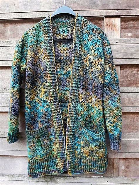 Vest Welcome Winter Breien Haken Borduren Crochet Cardigan