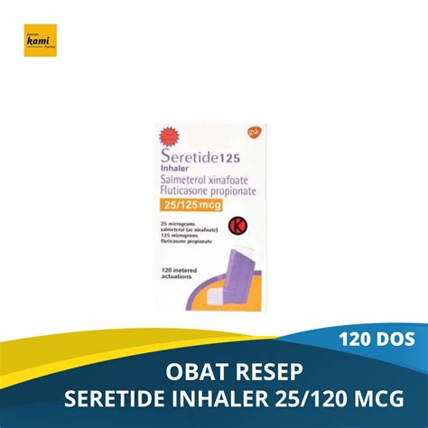 Seretide Inhaler 125mg 125 Mg Kami Farma