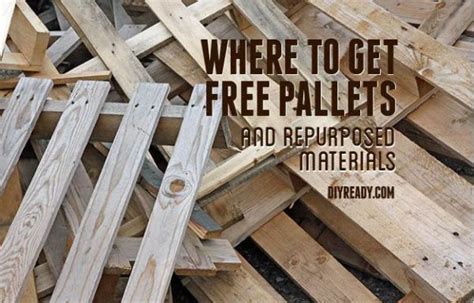 Where To Find Free Pallets For Reclaimed Wood Projects