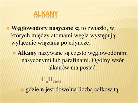 PPT ALKANY węglowodory nasyCONE PowerPoint Presentation free