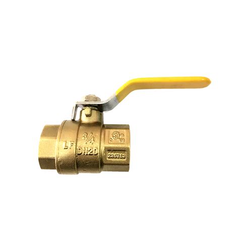 Meet Nsf Requirement Lead Free Brass Npt Thread Ball Valve From China