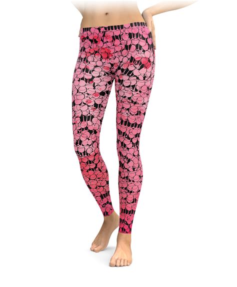 Watercolor Wine Glass Leggings