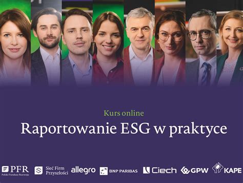 Raportowanie ESG w praktyce bezpłatne szkolenie Platforma