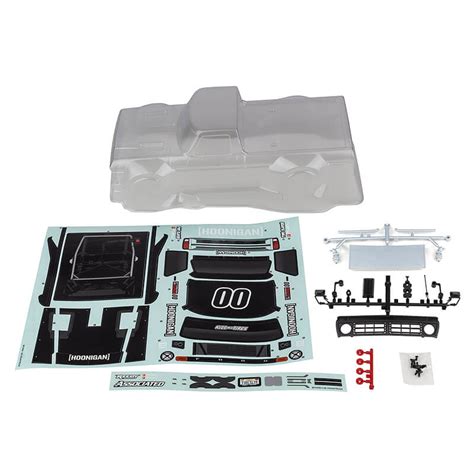 Team Associated 1 14 Reflex 14r Hoonigan Hoonitruck Clear Body Shell Set