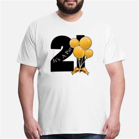 21st Birthday Mens Premium T Shirt Spreadshirt