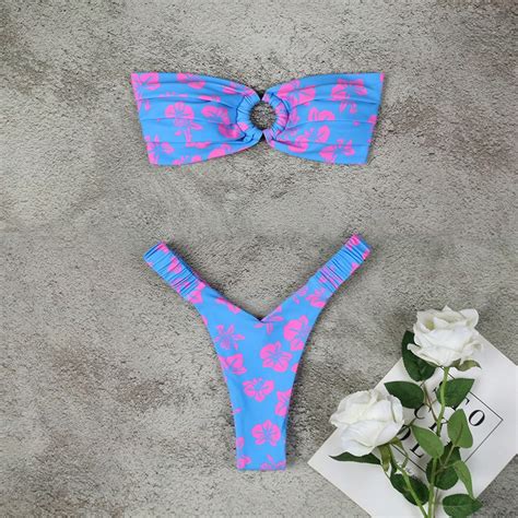 Uaang Bikini Push Up Women Swimsuits 2024 Sexy Female Swimwear