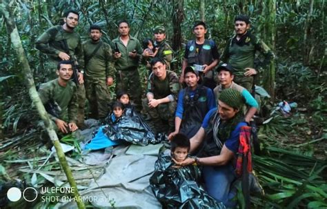 Crianças são achadas vivas na selva 40 dias após queda de avião na