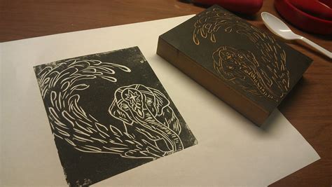 Linoleum Block Printing 6 Steps With Pictures Instructables