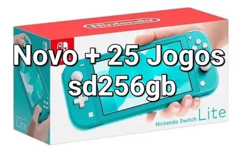 Nintendo Switch Lite Desbloqueado Sd Gb Frete Gr Tis