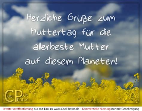 Coolphotosde Herzliche Grüße Zum Muttertag Für Die Allerbeste Mutter