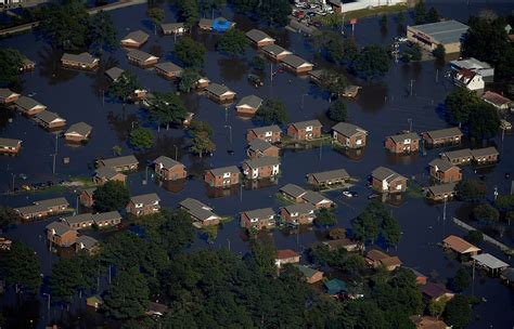 Hurricane Matthew Aerial Photographs Show Extent Of Flood Damage